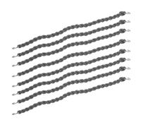 8 Pièces Bandes Élastiques pour Bottes à Torsion, Réglables | Polyester et Alliage D’aluminium, Usage Randonnée et Bottes Outdoor, pour Hommes et Femmes