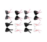 8 Pièces Barrette Oreilles de Pince à Cheveux en Tissu Confortable | Célébration Halloween, Photo Cosplay, Style Mignon et Unique, Accessoire Léger pour Femme ou Amie Couleur Aléatoire