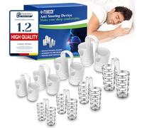 8 Pièces Blanc Dispositifs Anti Ronflement, Anti Ronflement Dilatateur Nasal Nez Respiration, Réutilisable, Réduction Des Ronflements, Meilleur Sommeil