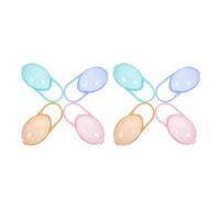 8 Pièces Boîte de Rangement en PP Poignée Portable | Étui Protecteur, Garde la Propreté, pour Poussette et Sorties Extérieures, Adapté à Plupart Couleur Aléatoire