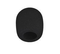 8 Pièces Bonnette Anti-vent en Mousse Noire, Coussin Épais | Remplacement pour Mousse Perdue, Réduit le Bruit du Vent, pour Chanteurs, Ktv et Micros Standards