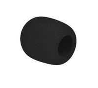 8 Pièces Bonnette en Mousse pour Microphone Épaisse Noire, du Vent | Microphones de Parole et Modèles Standards, Voix Plus Claire, Bruit Atténué, Usage Scène