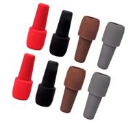 8 Pièces Bouchon de Vin en Silicone Réutilisable pour Bouteille de | Joint Hermétique, Lavable et Facile à Insérer, pour Bouteille de Jus et Conservation du Vin