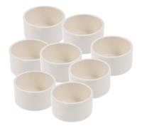 8 Pièces Bouchon D'extrémité D'arroseur en Pvc 63mm, Lot de Set | Résistance à Corrosion Gel, pour Piscines et Réseaux Enterrés, Flux D'eau et Rinçage Lissés