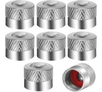 8 Pièces Bouchon Valve Pneu pour Honda HR-V 3 (III) RV I 2021-2024,Capuchon Pneu Voiture Bouchon de Valve Capuchon de Valve Auto Bouchon de Valve