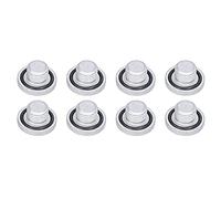 8 Pièces Bouchons de Vidange D'huile Filetage M14 avec Rondelle D'étanchéité 0652 477 Bouchon de Protection de Carter D'huile Moteur pour Astra/Corsa/Meriva