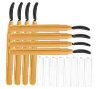 8 Pièces Brosse à Cils en Silicone Couvercle, Cosmétique Portable | Embout Souple, Format Voyage, Usage Maison et Routine Beauté, Design Multi-fonction Pratique