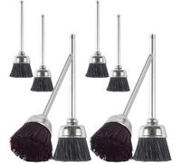 8 Pièces Brosse de Nettoyage pour Embout de Perceuse à Ongles Mini