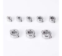 8 Pièces Butée de Profondeur pour Foret 3-10mm Guide de Perçage en Bois | Collier d'Arrêt en Acier 58g, clé hexagonale Incluse, Limiteur Contre Surperçage, pour Perceuses, Outils Projets Bricoleurs