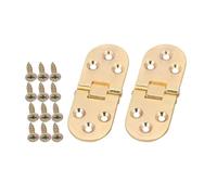 8 Pièces Charnière de Porte, Silencieuse et Polie | Palier Discret, Fermeture Douce, Surface Lisse, pour Portes D’armoire et Plans Légers
