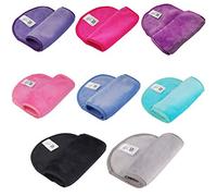 8 Pièces Chiffon Démaquillant, Lingette Demaquillante Lavable Microfibre Ultra Douce Serviette Visage Démaquillante Réutilisable, Serviette Demaquillante Lavable Make Up Remover Cloth - 15 cm x 38 cm