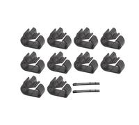 8 pièces Clips Essuie-Glace Fixation Tuyau de Bras Essuie-Glace Avant Clips Serrage Colliers Fixation Attache Balai Accessoire