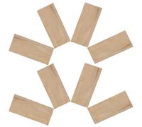 8 pièces Coins en Bois Beige pour Manche de Hache et Masse | Fixation du manche, renfort pour outils, usage à la maison et en camping, lot portable