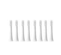 8 pièces, compatibles for xiaomi, compatibles for mijia, têtes de brosse de rechange T100 brosse à dents électrique sonique aspirateur DuPont poils souples buses adaptées