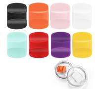 8 Pièces Curseur Magnétique pour Couvercle Yeti Tumbler,Remplacement Magnetic Slider Coloré pour Gobelet Isotherme 10 16 20 26 30 oz,Accessoire Couvercle Tasse(8 Couleurs 01)