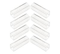 8 Pièces Cuvette en Plastique Transparente 4,5ml | Mini Format Clair, Usage en Analyses de Biologie, Échantillons Liquides, Techniciens et Chercheurs