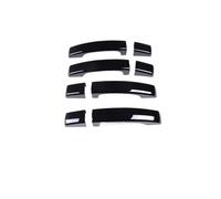 8 Pièces De Garnitures Décoratives Noires Pour Poignées Porte Extérieures Voiture Pour Land Rover Pour Discovery 4 LR4 RR Sport Pour Freelander 2 Poignées De Porte Extérieure(Black Without hole)