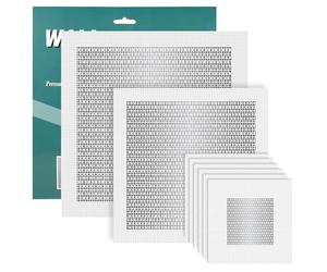 8 Pièces de Patchs pour Cloisons Sèches, 3 Tailles de Patchs de Réparation de Trous Muraux Auto-Adhésifs Kit de Réparation de Patch d'Écran pour Murs Cassés ou Remplissage de Plafond