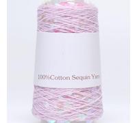 8 Pièces De Perles De Fil À Paillettes De 3mm+6mm,Boule De Fil Tricotée À La Main,A05