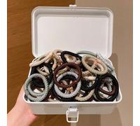 8 pièces Élastiques à cheveux tressés épais multicolores style célébrité internet élégant pour femmes, Élastiques à cheveux élégants pour femmes pour queue de cheval, chignon, port quotidien, sports d