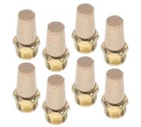 8 Pièces Électrovanne Filetée 1/4 Pt en Cuivre, Raccords | Bruit Vibrations, Surface Lisse, Petite Taille, pour Appareils Pneumatiques et Compresseurs