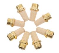 8 Pièces Électrovanne Filetée 1/4 Pt en Cuivre, Silencieux | Bruit Vibrations, Surface Lisse, Format Compact, pour Compresseurs D’air et Vérins Pneumatiques