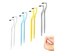 8 Piéces Éliminateur de Tartre,Détachant Gomme Des Dents, Kit Detartrage Dentaire, Détachant Gomme Des Dents, Brosse Dent Soins Outils pour Enlever Les Plaque et le Tartre