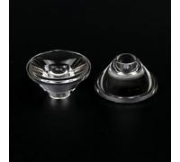 8 pièces/Ensemble 1W 3W 5W lentille LED Dia 20MM lentille Optique PMMA Plate Transparente 5/10/ 15/30/ 45/60/ 90/120 degrés Surface de Perle/Surface Lisse au Choix(Smooth Surface,5 Degree)