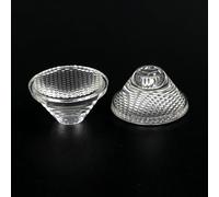 8 pièces/Ensemble 1W 3W 5W lentille LED Dia 20MM lentille Optique PMMA Plate Transparente 5/10/ 15/30/ 45/60/ 90/120 degrés Surface de Perle/Surface Lisse au Choix(Bead Surface,60 Degree)