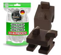 8 Pièces Ensemble Bagues pour Guides de Four avec Micro Onde Gauche et Droite Code Original 00637802 637802 00633641 633641 00633642 pour Bosch pour Balay pour Siemens - MADE IN GERMANY - ONIX TECH