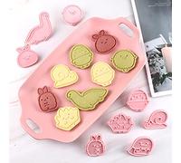 8 Pièces/Ensemble Emporte-pièces Forme Enfants Moule Dessin Animé Mignon Sumikko Gurashi Bricolage Fondant Biscuit Pâtisserie Gâteau Décoration Outils De Cuisson