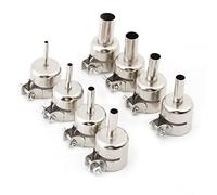 8 pièces/ensemble Kits de buses de pistolet à chaleur embouts de bouche pour outils de réparation de Station de soudage à Air chaud 3/4/5/6/7/8/10/12mm