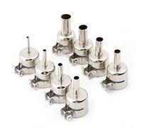 8 Pièces/ensemble Pistolet à Chaleur, Buse de Pistolet à Chaleur 35mm Embouts de Pistolet à Chaleur Wagner Kits de Buses pour Outils de Réparation de Station de Soudage à Air Chaud de Type Pompe à Air
