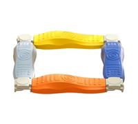 8 pièces/ensemble poutre d'équilibre pour enfants, pierres de gué sensorielles antidérapantes, pierres de gué d'équilibre robustes, parcours 'obstacles dans la cour pour enfants, motricité globale