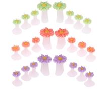 8 Pieces/Ensemble Silicone Orteil Separateurs Pied Orteil Entretoises Pour La Maison Et Le Salon Utiliser Daisy Fleur En Forme De Pedicures Bricolage Nail Art Outils