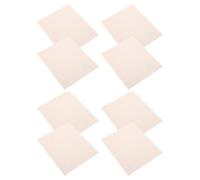 8 Pièces Feuille de Mica Argentée Résistante à Chaleur | Plaque Isolante à Découper, Réparation du Guide D’ondes, Usage pour Four à Micro-ondes