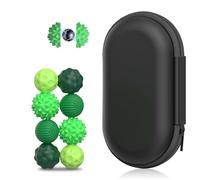 8 pièces Fidget Toys magnétiques, Balles Fidget magnétiques en silicone, Balles magnétiques de stress, Jouets Fidget sensoriels pour le stress, l'anxiété