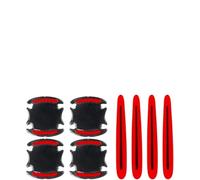 8 Pièces Film Autocollant Poignée Portière Voiture pour Chevrolet Sonic T300 Aveo 310C Corvette C7 C8 Menlo EV Captiva Equinox EV ESV, Tasse Peinture Garde Autocollant Anti-Rayures Autoadhésif