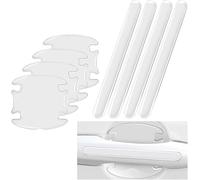 8 Pièces Films de Protection de Poignée de Porte de Voiture pour MG ZS Hybrid+ Luxury (2024), Carrosserie Autocollant Protecteur Protection Anti Rayures