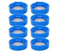 8 Pièces Filtre de Protection Vanne Arrivée Eau Lave-linge 2cm | Maille Plastique, Kit de Réparation pour Machine Automatique, Installation Simple, Entretien Facile