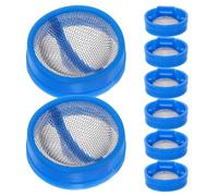8 Pièces Filtre de Vanne D'arrivée D'eau pour Machine à Laver, Kit | Maille Plastique, Entretien Simple et Installation Facile, Filtration, Pièce de Réparation