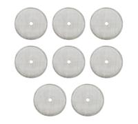 8 Pièces Filtres de Rechange en Maille pour Cafetière, Filtre de Remplacement Presse Française, Universel Filtres à Tamis en Acier Inoxydable pour Machine à Café 1000 ml / 34 oz / 8 Tasse