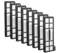 (8 pièces) Filtres HEPA Compatibles Avec les Aspirateurs Robots Eufy X10 Pro Omni, Pièces de Rechange 8 Filtres