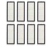 (8 Pièces) Filtres HEPA pour Aspirateur Robot Dreame L20 Ultra/ L30 Ultra, Kit de Rechange pour une Meilleure Aspiration et Qualité d'Air