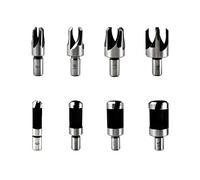 8 Pièces Fraise à Bouchonner Mèche à Bouchon Coupe-Bouchon Fabricant de Goujons 6mm 10mm 13mm 16mm Perceuse pour le Travail du Bois Forets à Bois à Griffe et Coniques