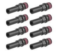 8 Pièces Goujon de Frein Vélo M8 en Acier pour Fourche et Étrier | Filetage Précis, Rainure Interne Adaptée, Surface Anodisée, Kits D’Entretoises pour Fixation Stable Fourche