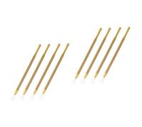 8 Pièces Gratteur De Billets De Loterie Outil Repousse Cuticules Outil De Grattoir à Vernis à Ongles Éplucheur De Cuticules Poussoir D'art D'ongle Pour Unas Métal Colle à Ongles