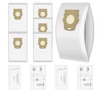 (8 Pièces) Guard L1/S1 de rechange, 6 sacs à poussière + 2 filtres d'échappement AirClean compatibles avec les aspirateurs Miele Guard L1/Guard S1, sac d'aspirateur HyClean Pure TU, sac jetable