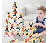 8 pièces Héraclès Équilibre des Briques Pro Blocs de construction Empilage Arhat Puzzle, Jeu de bureau Héraclès Jenga en plastique et autocollants jouet 8 pièces,24 pièces,32 pièces,40 pièces,16 pièce