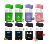 8 Pièces Inhalateur Nez Inhaler Nasal Stick Inhalateurs Nasaux Conception À Double Extrémité Comprend 6 Parfums Doux Et Non Irritant Compact Portable Soulage Rapidement L'inconfort Rafraîchit Revigore